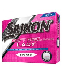 Balles Srixon Soft Feel Lady Pure White