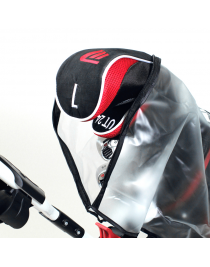Housse de Pluie Capuche Chariot Masters Transparente
