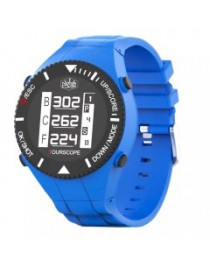 Montre GPS Never Over Tourscope W1 Bleue